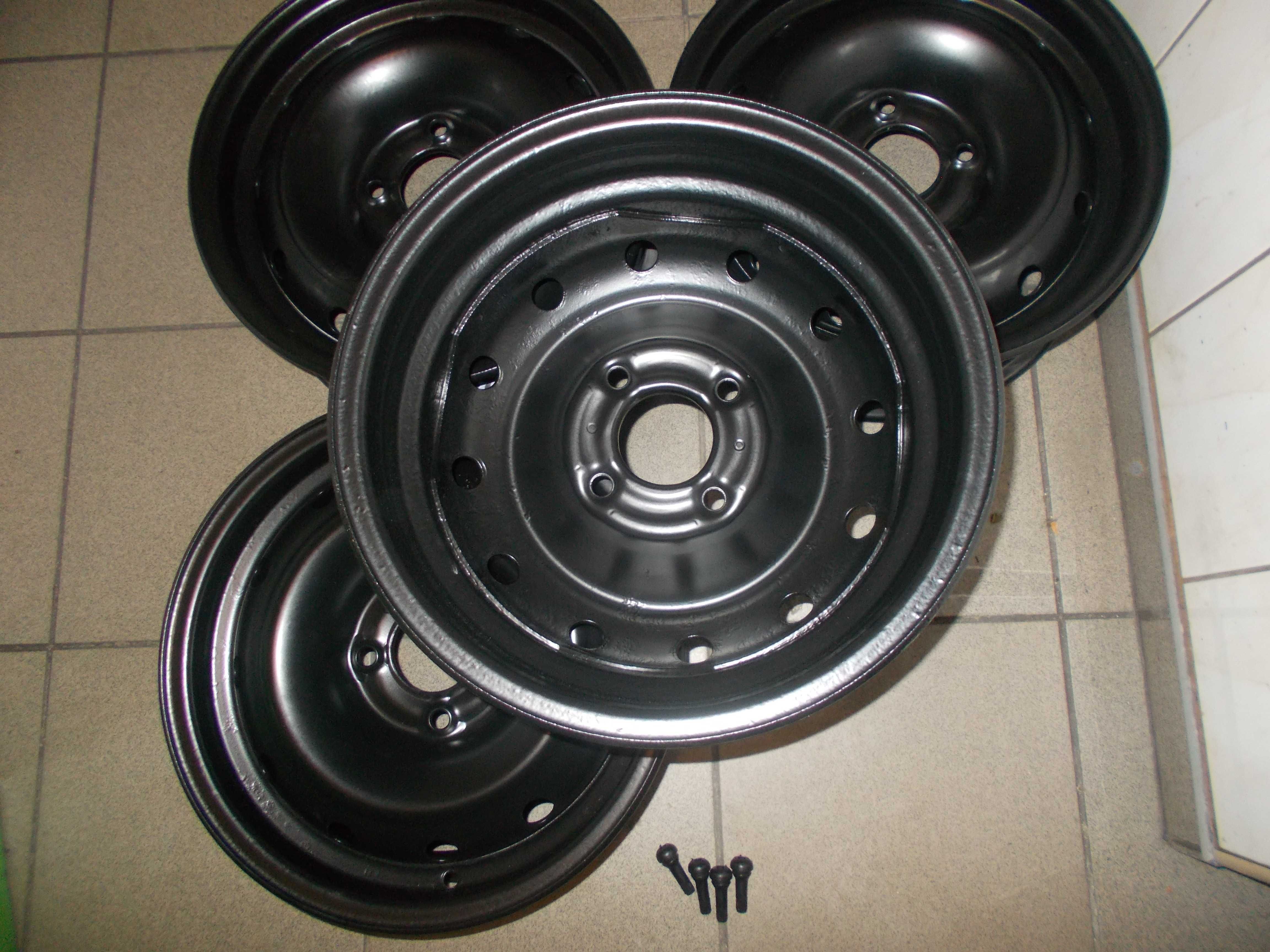 felgi stal CITROEN C2 C3 BERLINGO PARTNER 5,5x14 ET24 4x108 piaskowane