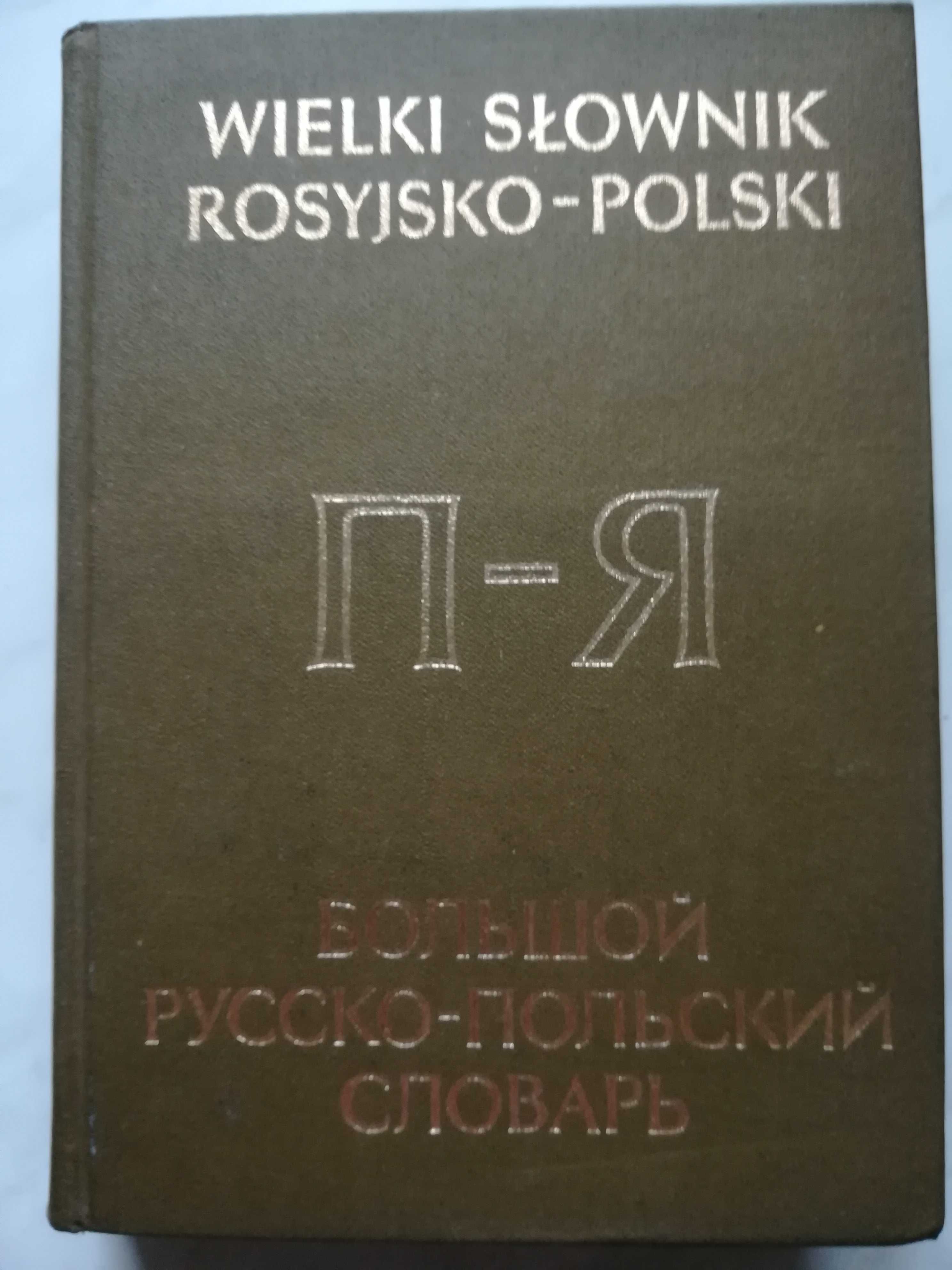 Wielki słownik rosyjsko polski