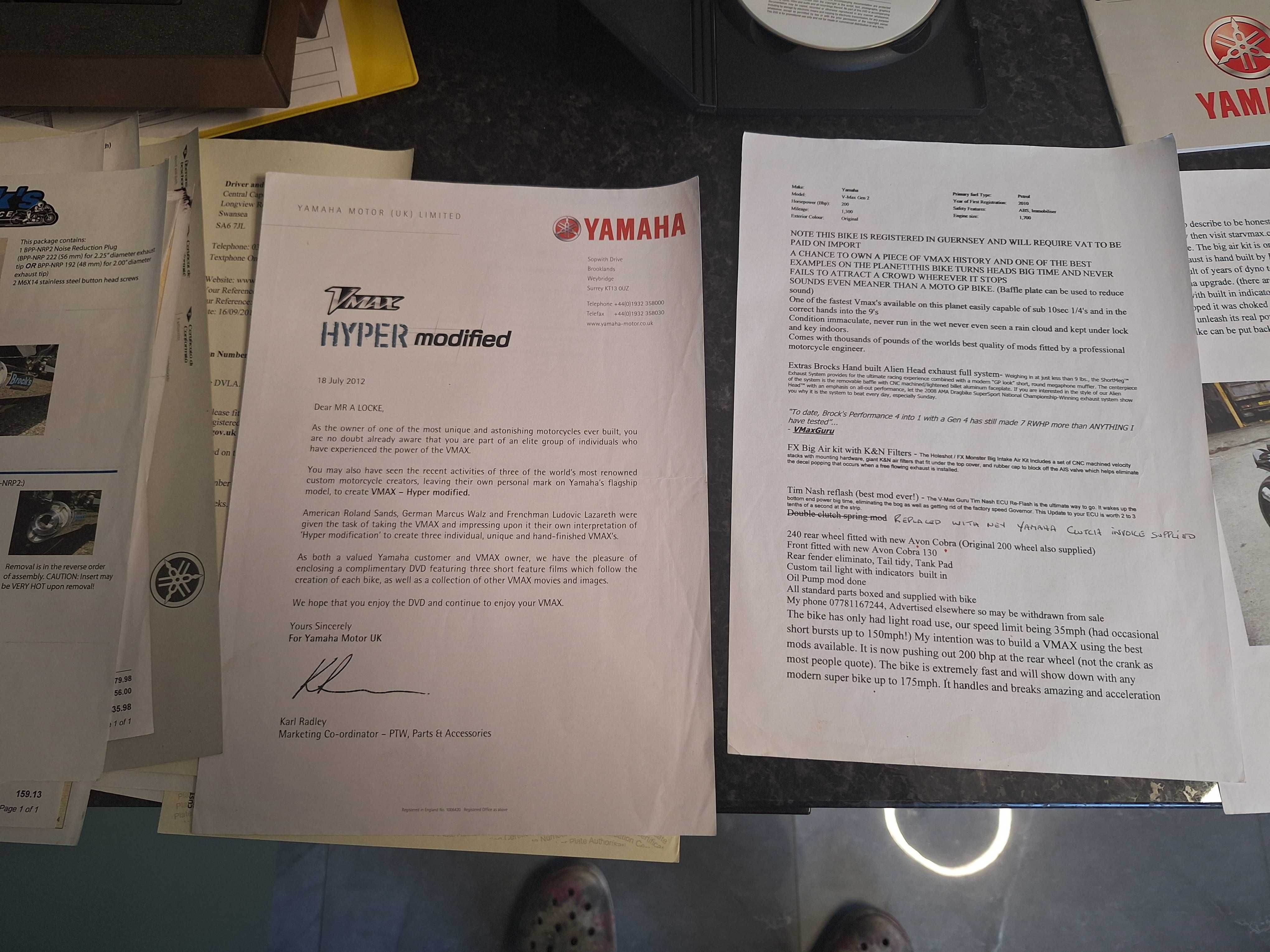 Yamaha Vmax 1700 Gurued