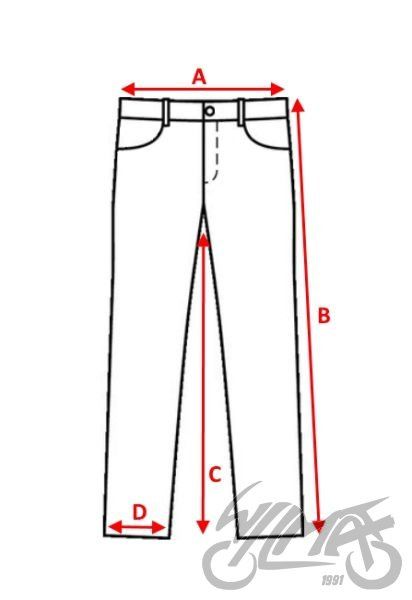 spodnie motocyklowe FASTER JEANS BLUE LEOSHI
