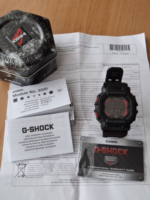 Sprzedam zegarek CASIO G SHOCK KING OF G GXW-56-1AER