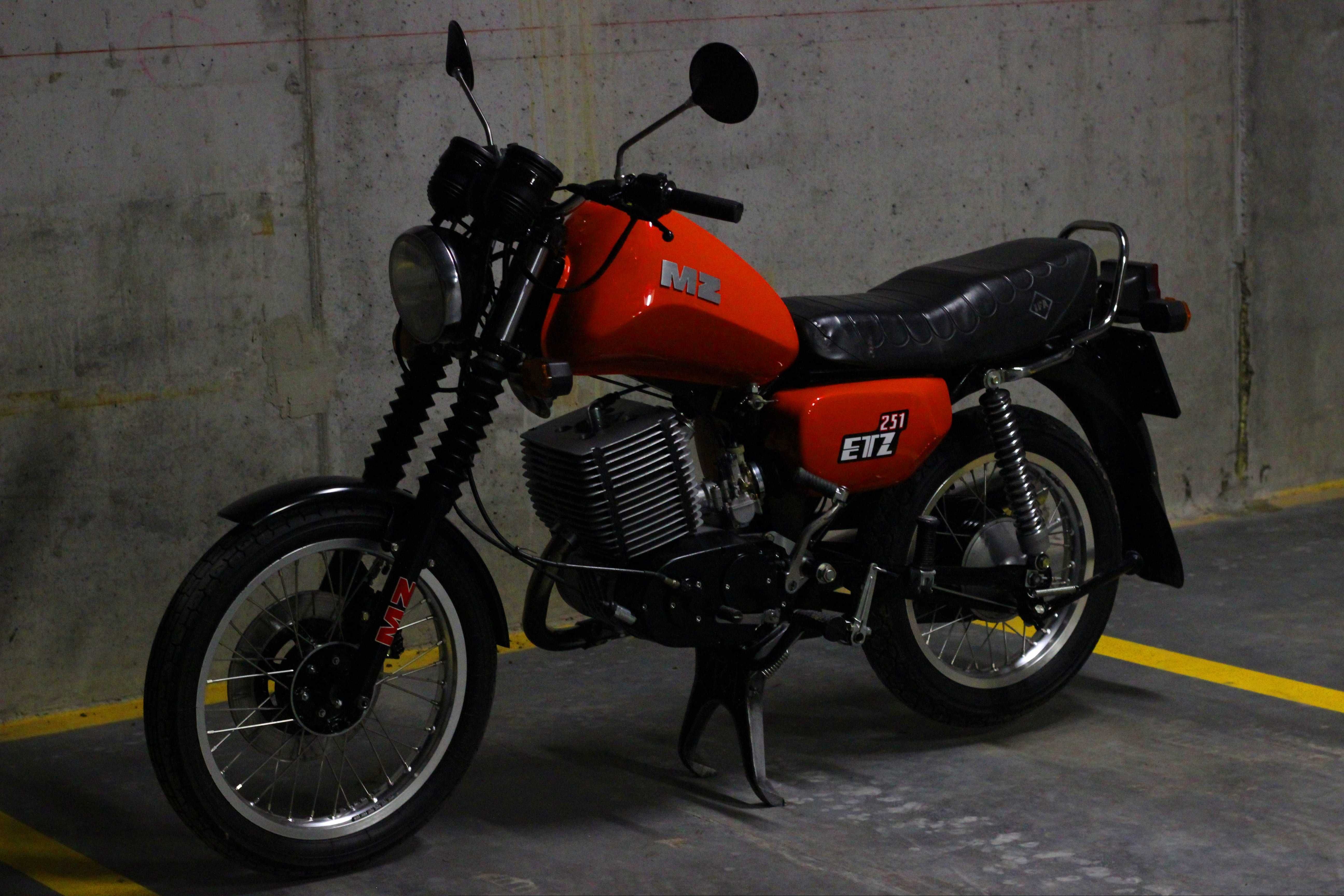 MZ ETZ 251 po renowacji, niezawodna