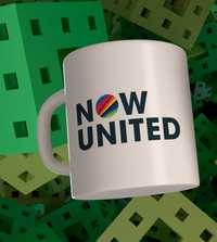 Caneca Now United - Cerâmica branca