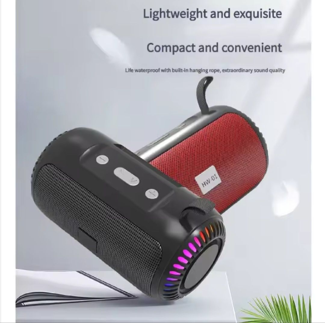 Colunas Bluetooth com LED - Som Potente | Compre as 2 por 25€ +entrega