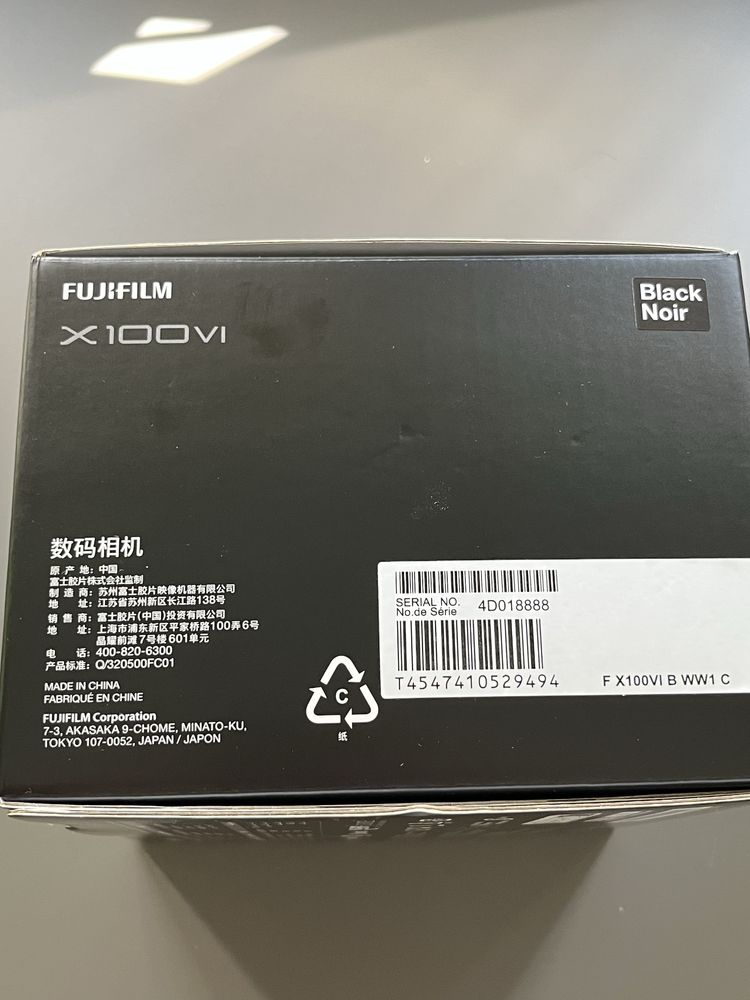 Fujifilm X100VI + Acessórios