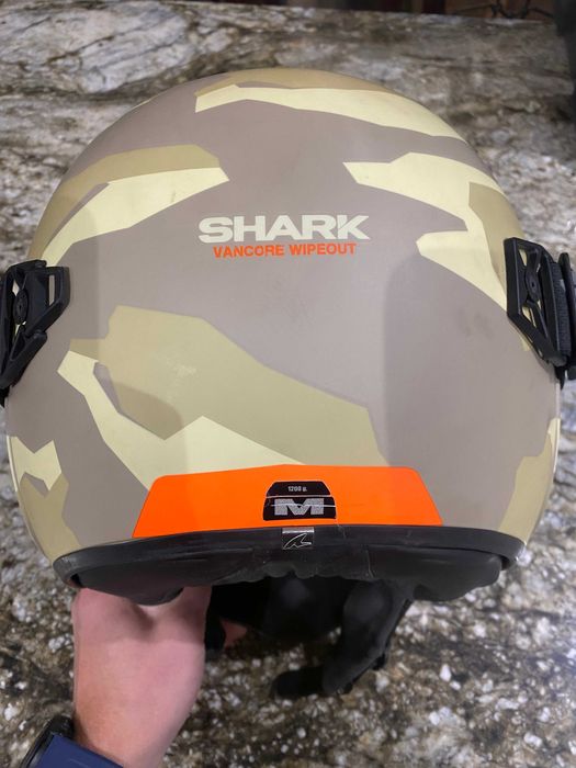 Kask Motocyklowy Shark Vancore Wipeout | Rozm. M | Stan BDB