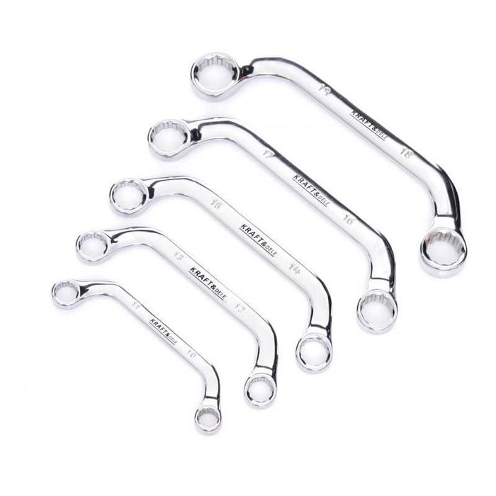 KRAFT&DELE Klucze Płasko-oczkowe Torx Typ C Półotwarte 47El KD10999