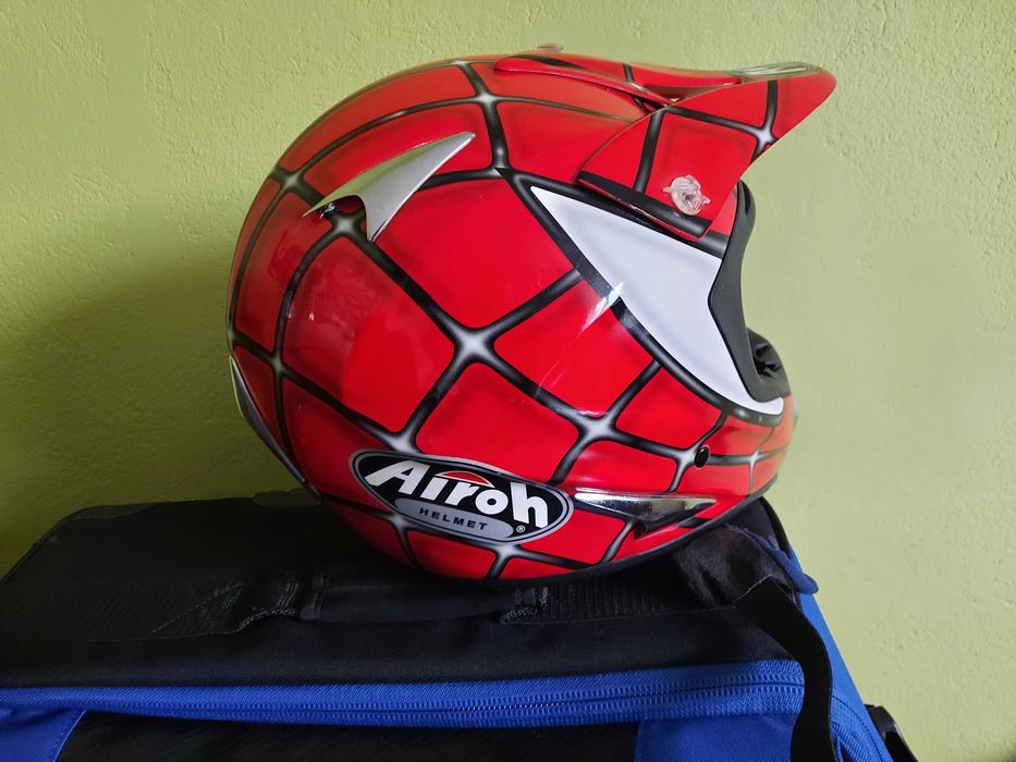 KASK AIROH STELT SPIDER cross enduro ktm exc sx fe te fc fe crf kxf yz