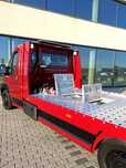 PRODUCENT laweta autolaweta aluminiowa zabudowa panelowa najazd panel