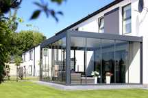 Pergola Ogród zimowy Zadaszenie tarasu Lamele Nowoczesny Design