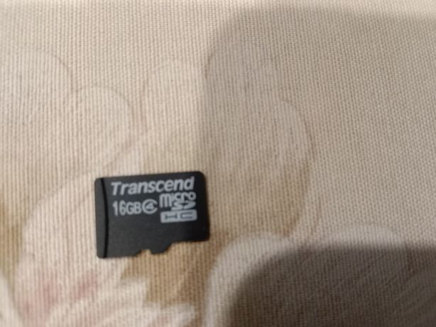 micro SD transcend 16 GB