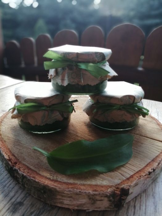 Pesto czosnek niedźwiedzi 3 sztuki