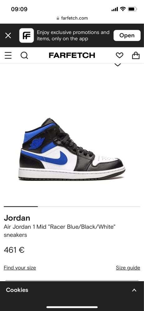 AIR JORDAN 1 mid Racer