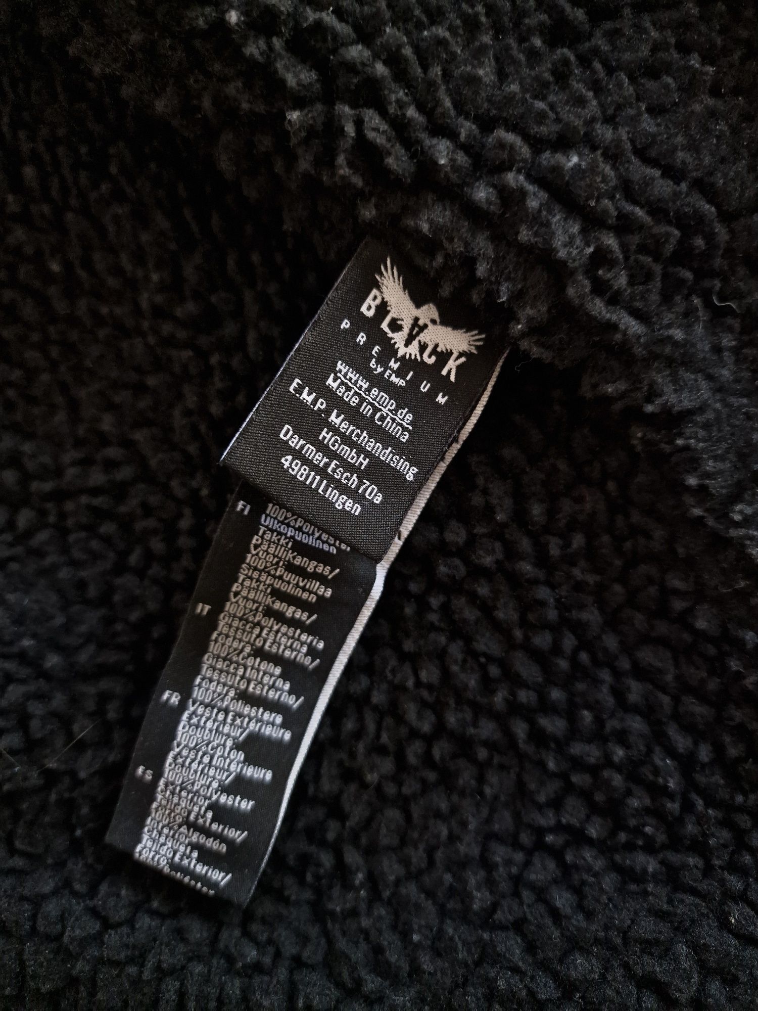 Kurtka zimowa męska z podpinką Black Premium EMP