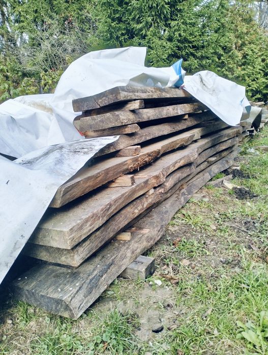 Deski dąb jasion i czereśnia