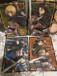 Shingeki no kyojin - karty kolekcjonerskie