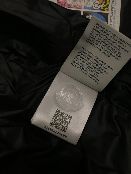 Куртка пуховик moncler монклер