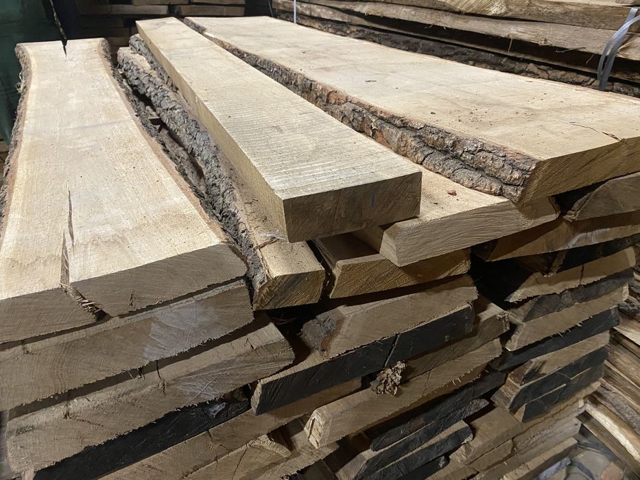 Tarcica dąb/dębina/deska dębowa gr 50 mm super jakość sucha!