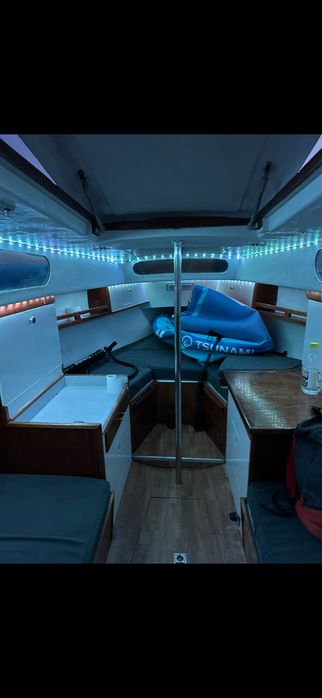 Żaglówka  WC łódź jacht zaglowka 6.8m po generalnym remoncie