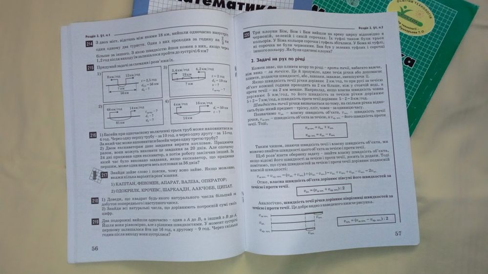 Математика росток 6 клас, 1 частина
