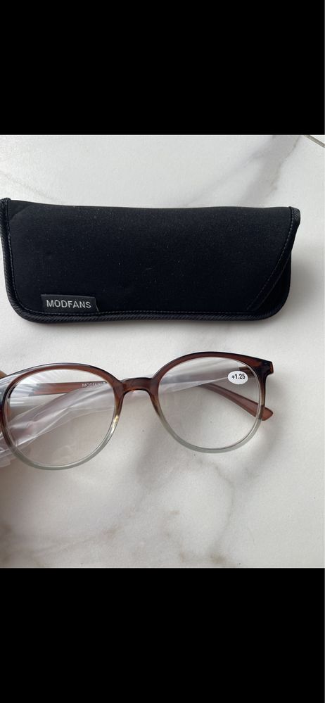 Nowe okulary modfans +1.25