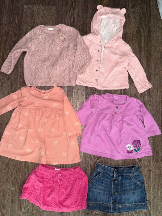 Набір речі дитячі на дівчинку 6-12м