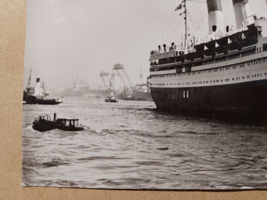 stare niemieckie zdjęcie statek