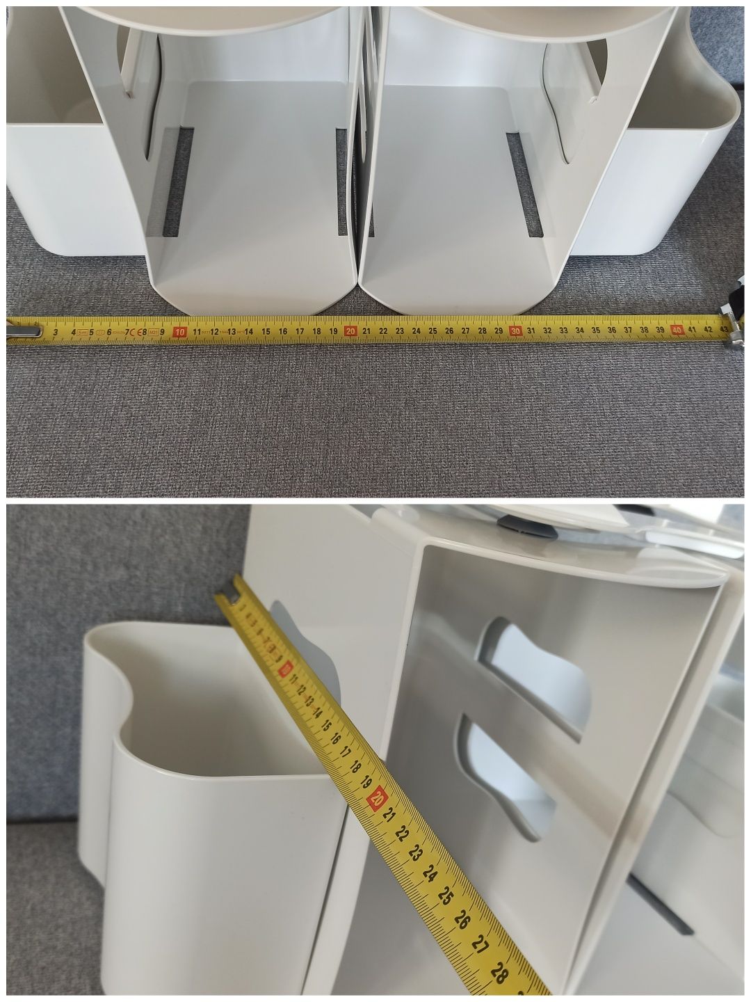 Organizer 2w1 PRICE LIONHEART Pojemnik Modułowy Na Pieluszki Kosmetyki