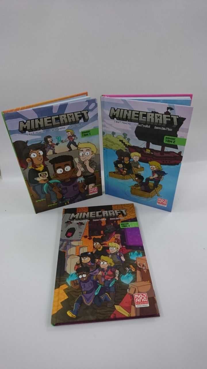^^НОВІ КНИГИ^^ Дитячі Книги Minecraft Майнкрафт