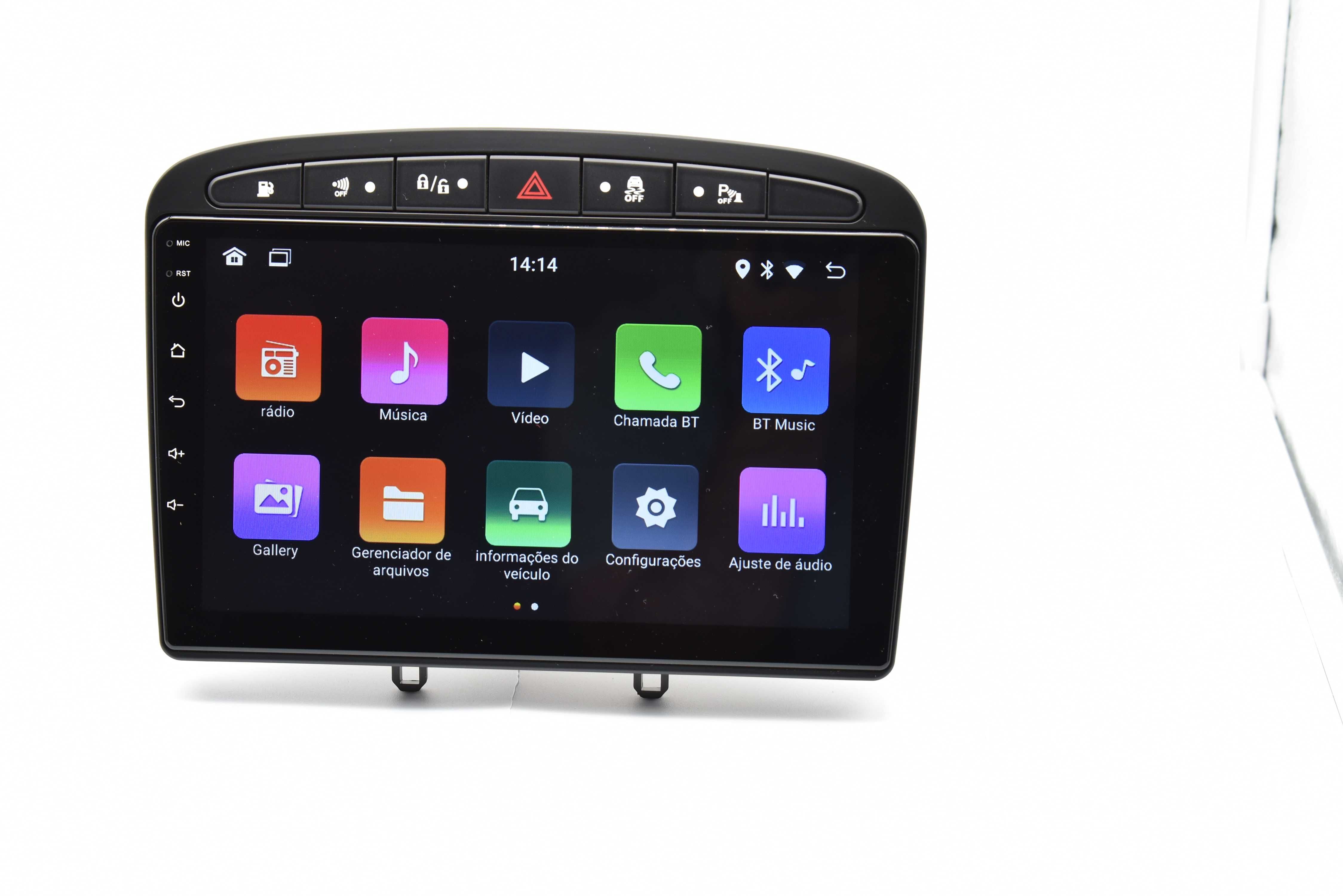 Rádio 2 din android PEUGEOT 308 408 • Wifi GPS BLUETOOTH OFERTA câmara