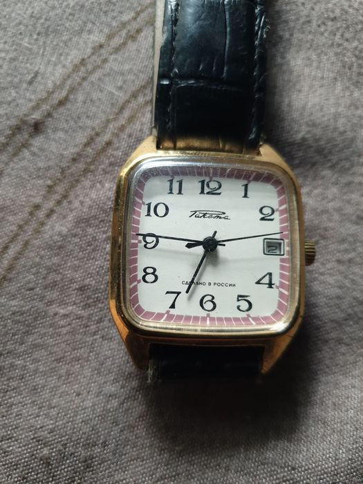 Ракета Позолоченные механические мужские наручные часы Ракета механика