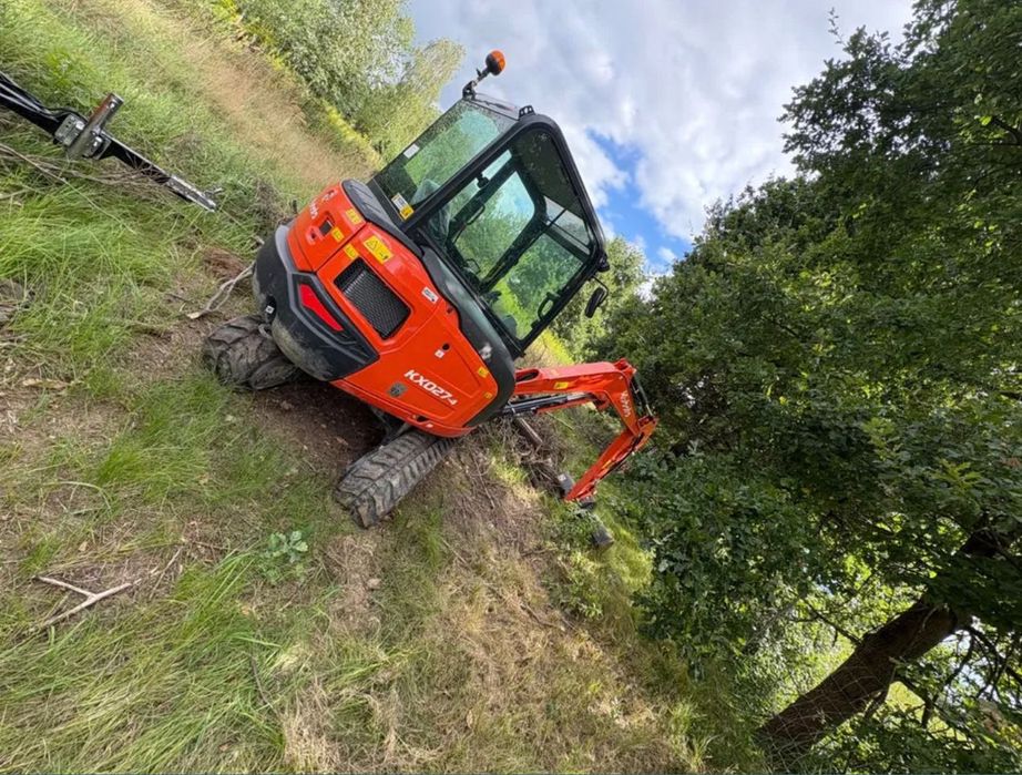 Mini koparka  kubota kx-27-4 z 2024+3luzki