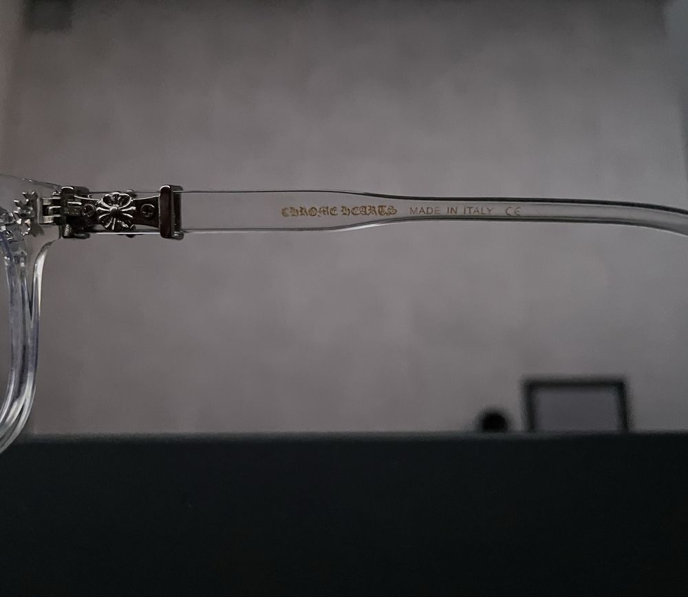 Oculos transparentes Chrome Hearts