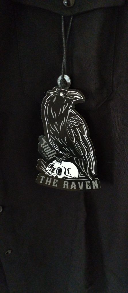 Camisa volk flannel (the raven) tamanho S
