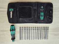 WERA Wkrętak + Końcówki 17 Elementów WE-059295 Kraftform 89mm ZESTAW