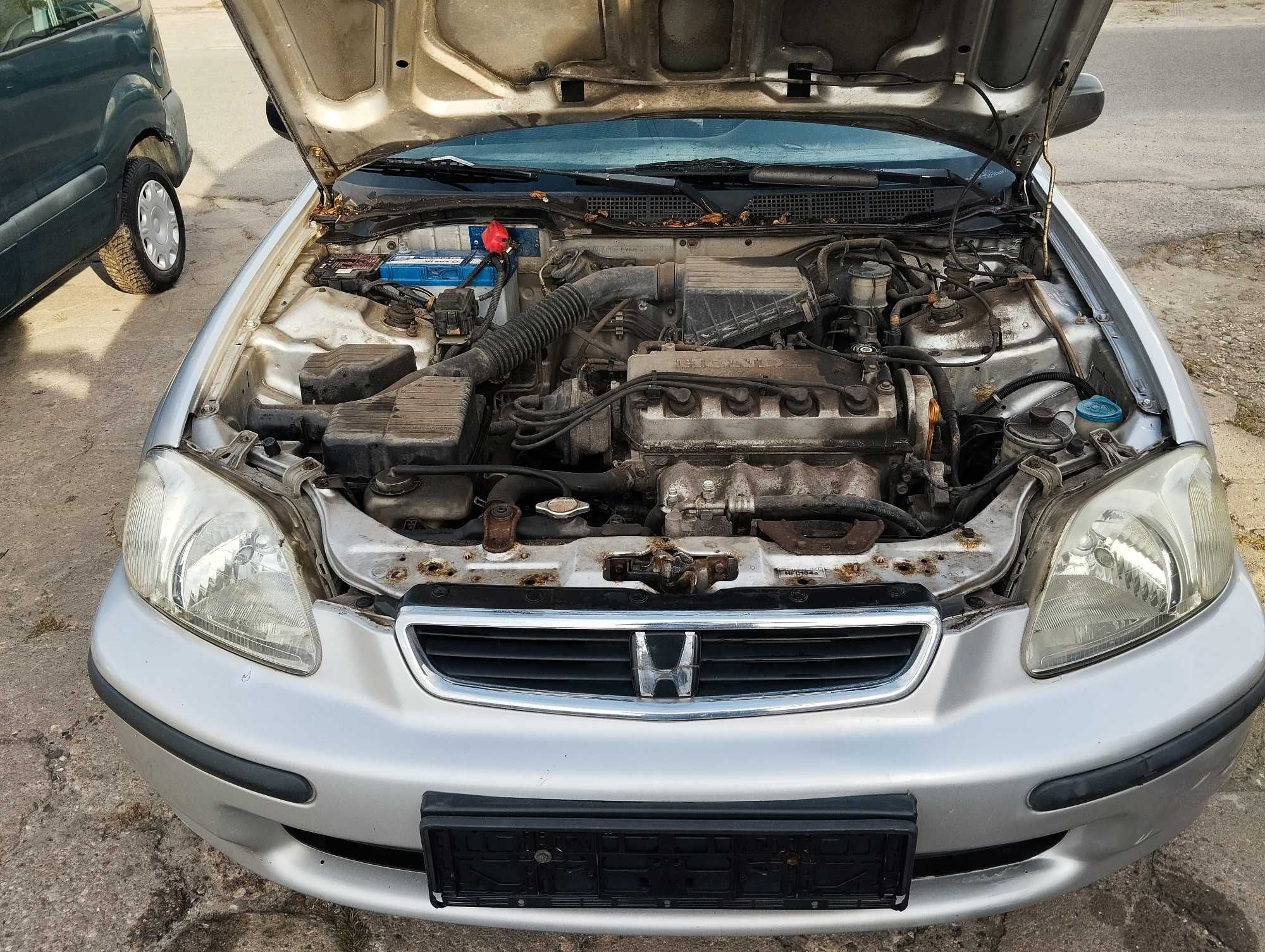 Honda Civic VI(Żaba)3D 1.4i  1998r.Silnik D14A3.