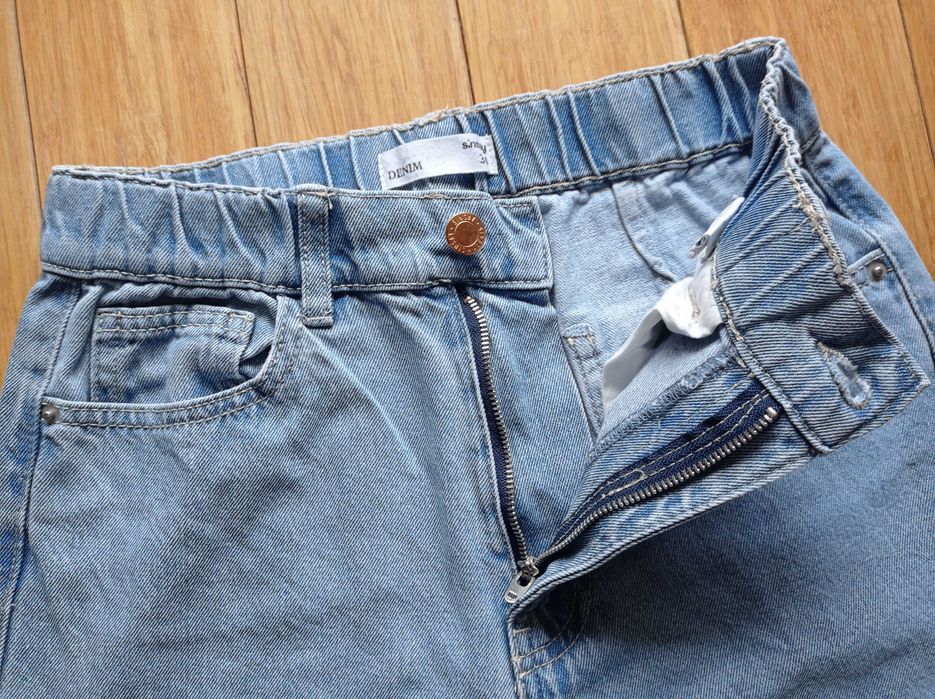 jeansy szerokie wide leg Sinsay 34 jak nowe