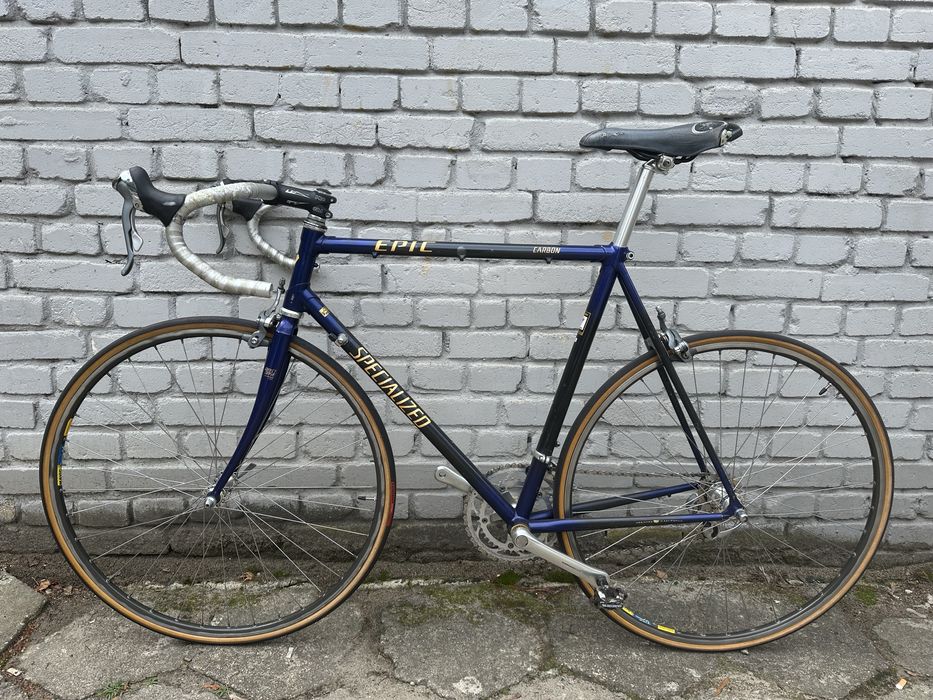 Retro Kolarzówka Szosa Specialized Epic Carbon Shimano 600 Tricolor
