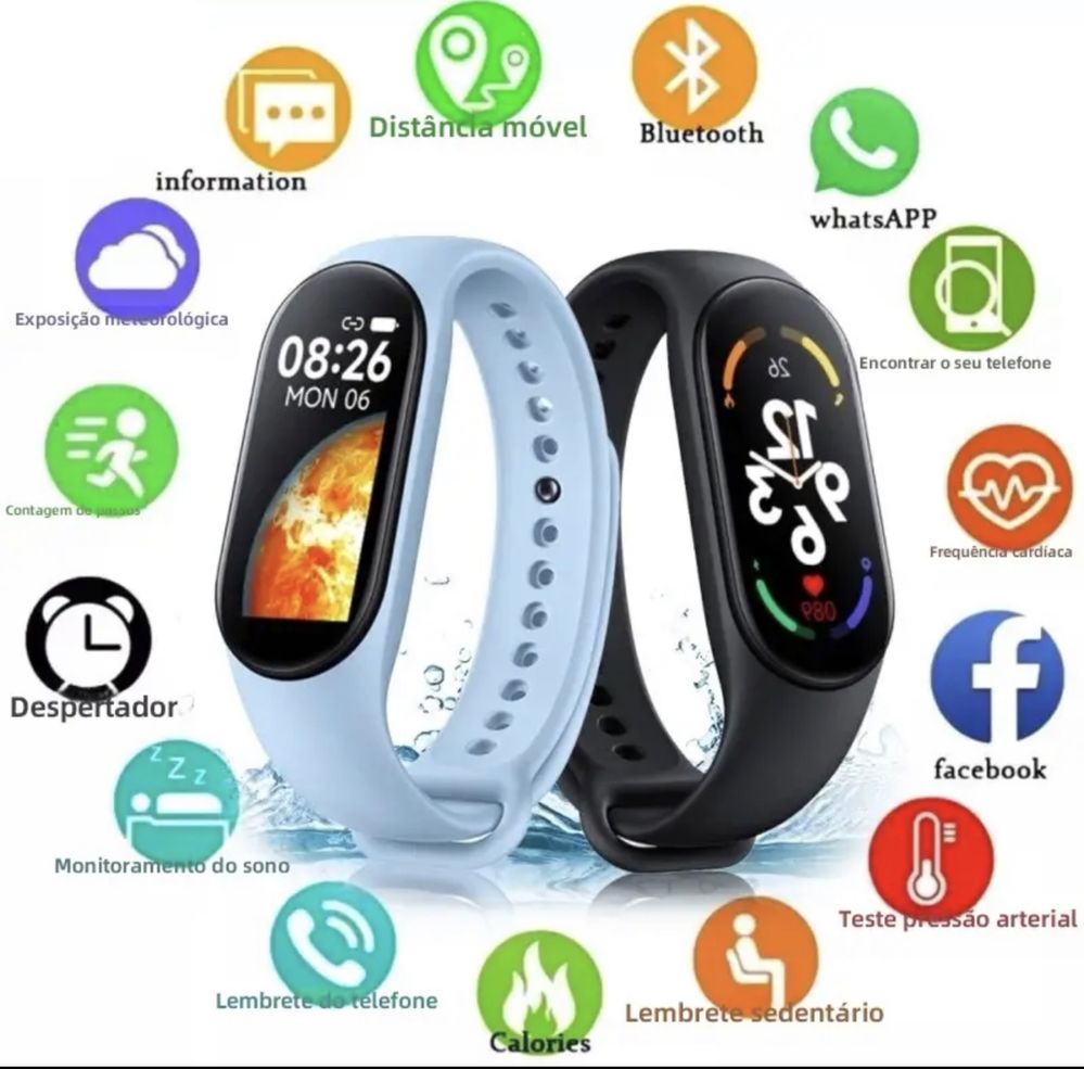 Smartwatchs e SmartBand (NOVOS)