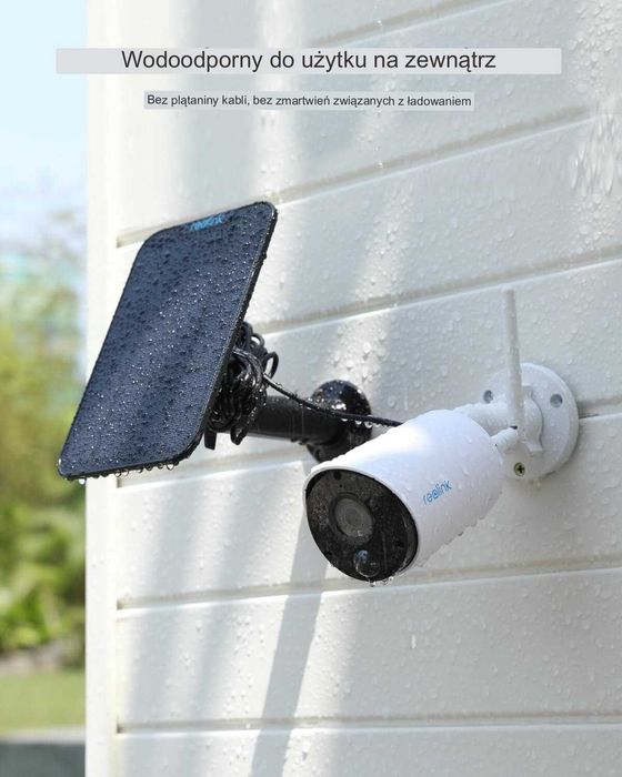 Kamera z panelem solarnym IP WiFi czujnik ruchu Reolink Argus Eco