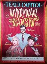 Plakat Teatr Capitol Wykrywacz kłamstw Nowy!