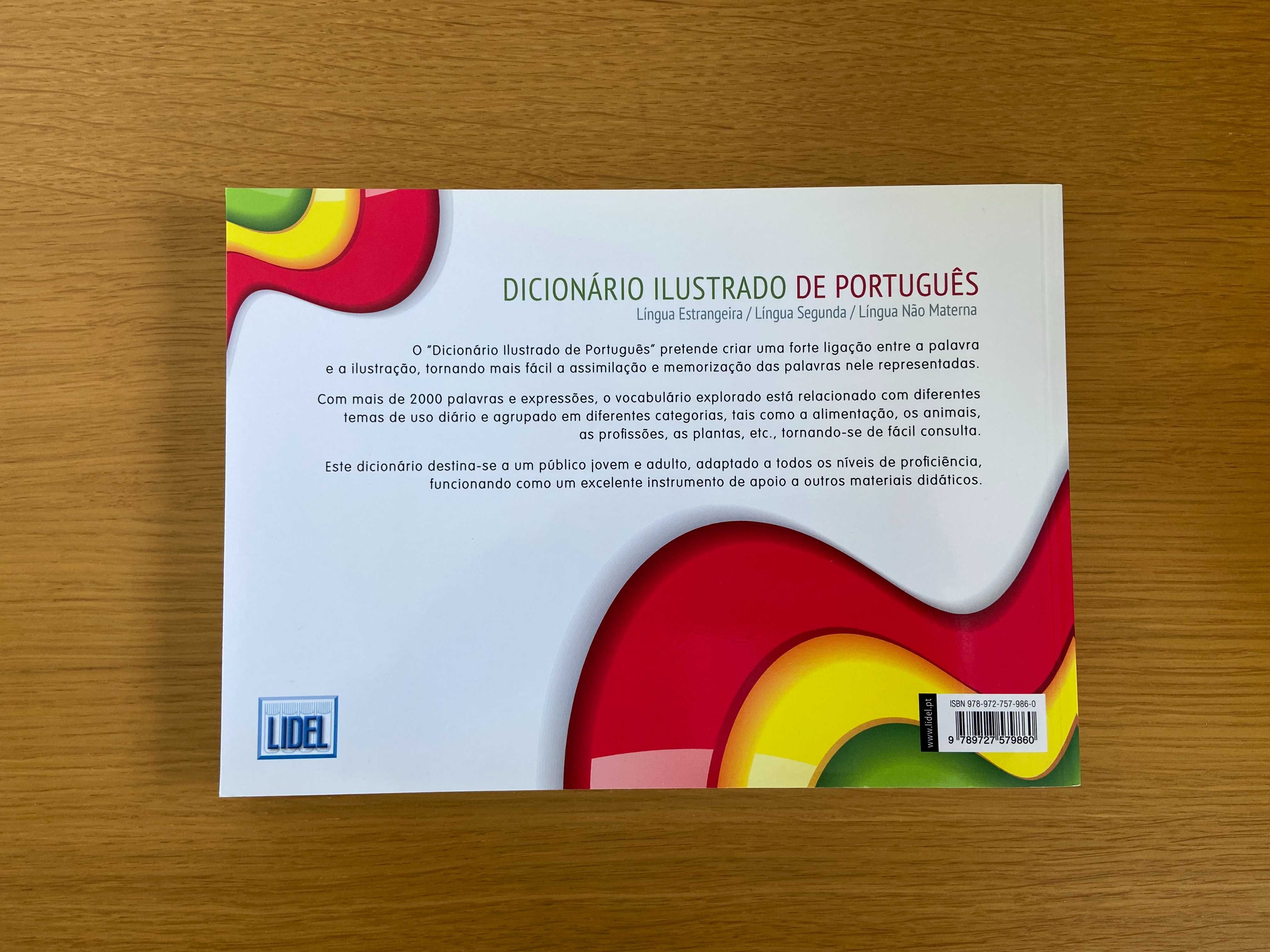 Livro "Dicionário ilustrado de português" (NOVO)