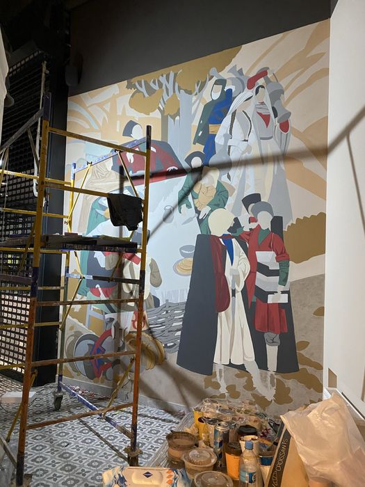 Розпис стін. Послуги художника. Картина на замовлення