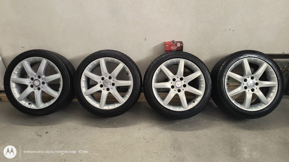 Mercedes CLK, c klasa i inne 5x112 felgi opony śruby.