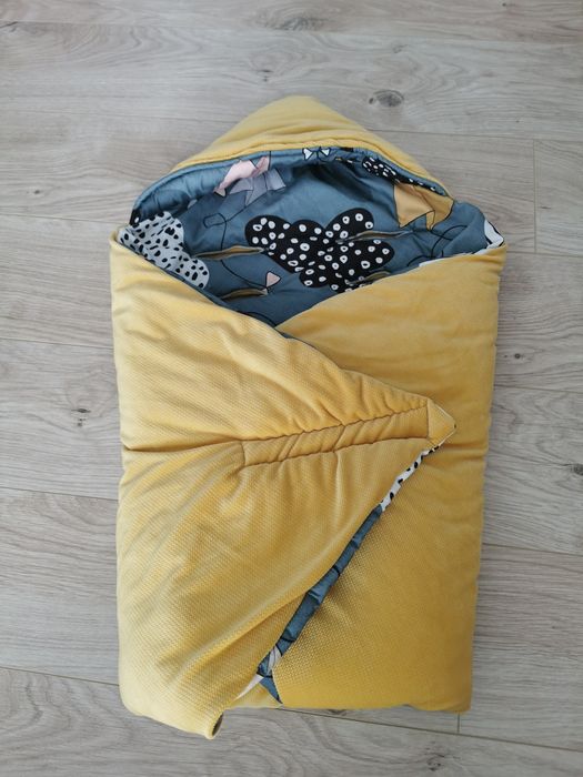 Zimowy otulacz do nosidła/ fotelika samochodowego