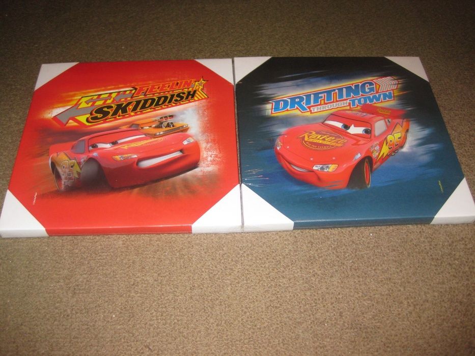 2 quadros/Telas "Cars(Carros)" Selado/Portes Grátis