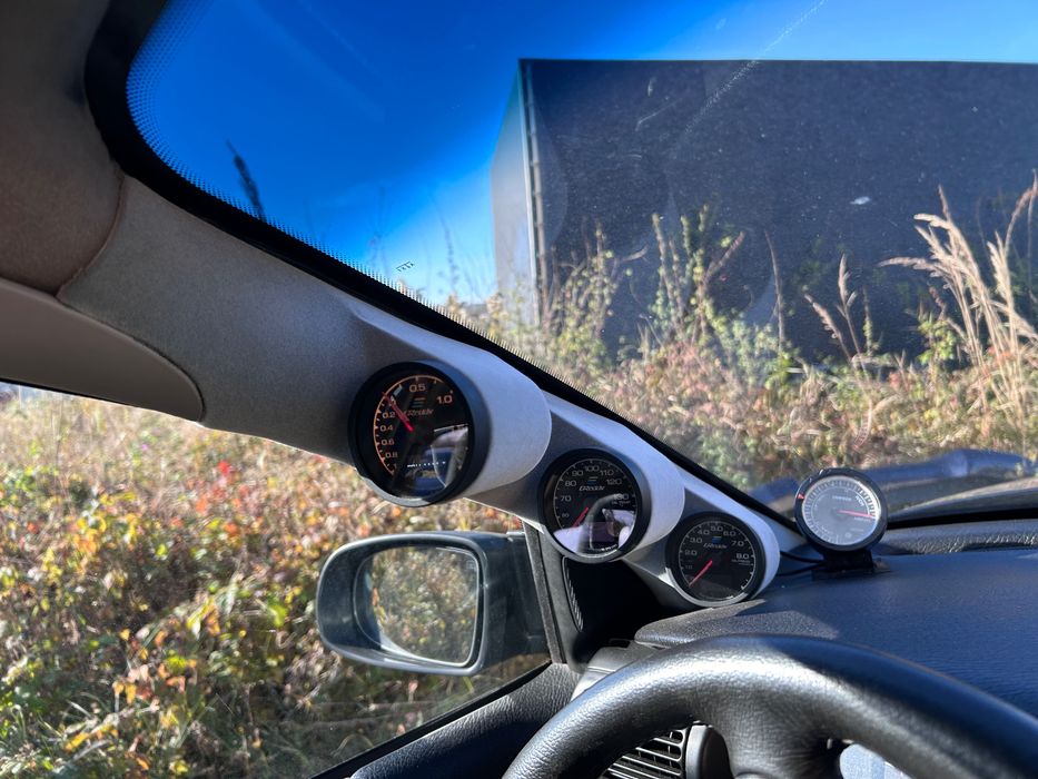 GReddy Słupek z dodatkowymi zegarami Omega B/FL