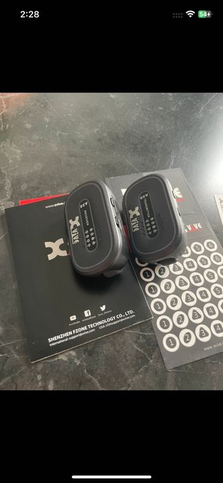XVive A58 wireless guitar system