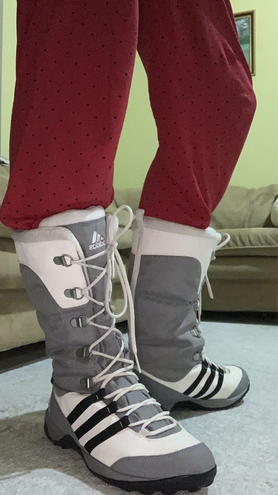 Женские сапоги Adidas Climaheat Libria Emerald  41 размер