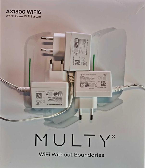 Zyxel Multy M1 Mesh WiFi6 (1800Mb/s a/b/g/n/ac/ax) 3x Access Point